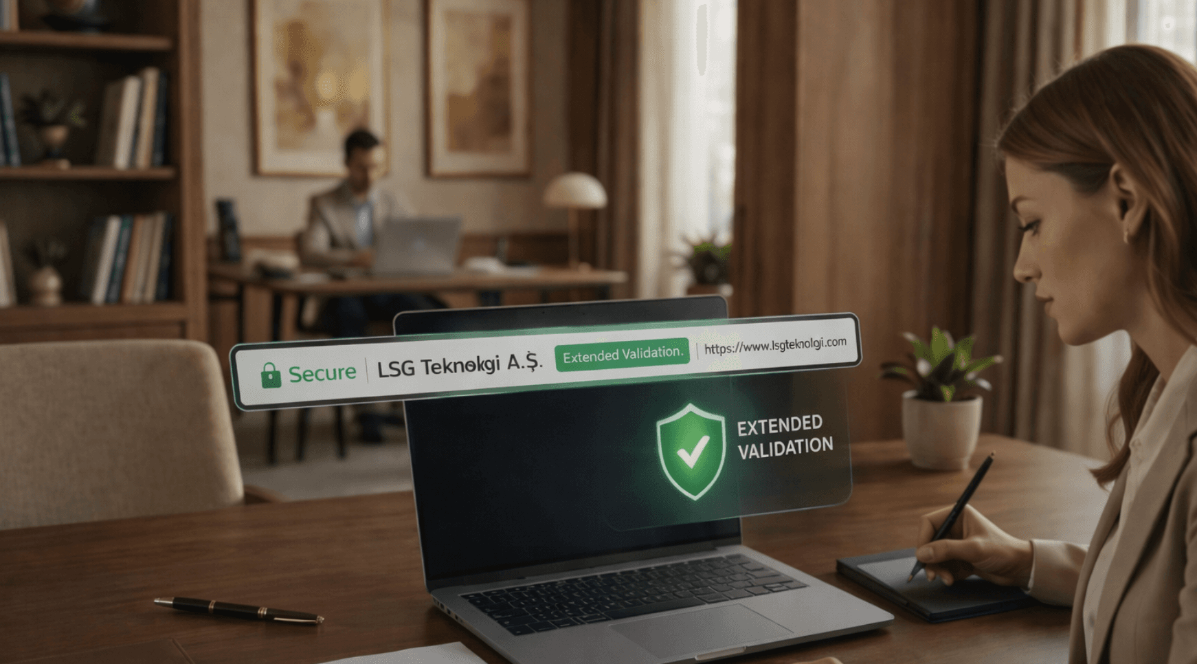 EV SSL sertifikası görseli